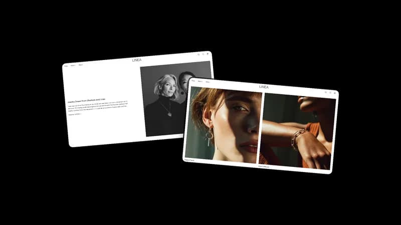 Projet Linea — Boutique Joaillerie Premium