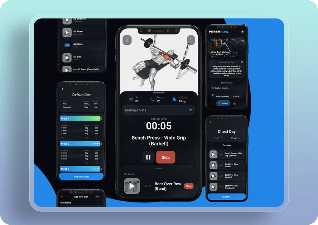 Projet Power Plus — App fitness & nutrition tout-en-un