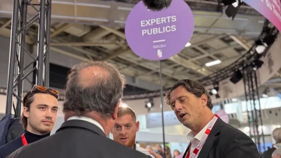 Codito Ergo Sum au Salon des maires, sur le stand Experts Publics