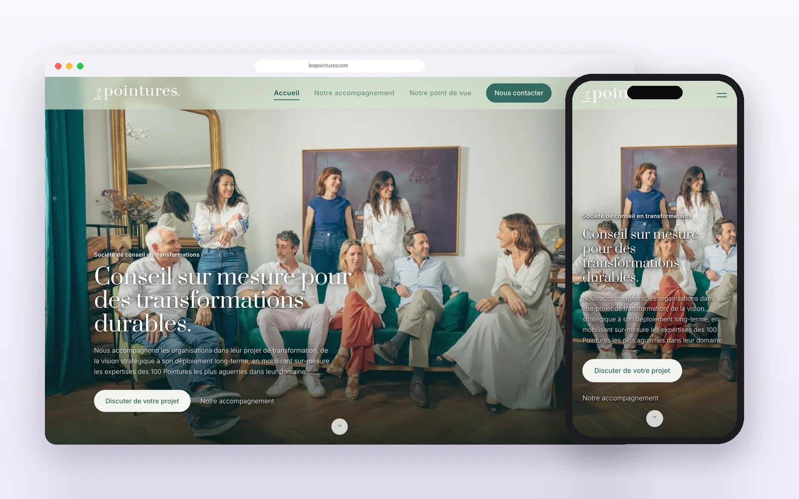 Les Pointures project — Custom agentic website — SEO, GEO & automated LinkedIn content